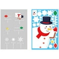 thumbnail image 3 of Agiferg Christmas Electrostatic Stickers Snowflake Elk Set Door Window Glass Stickers, 3 of 6