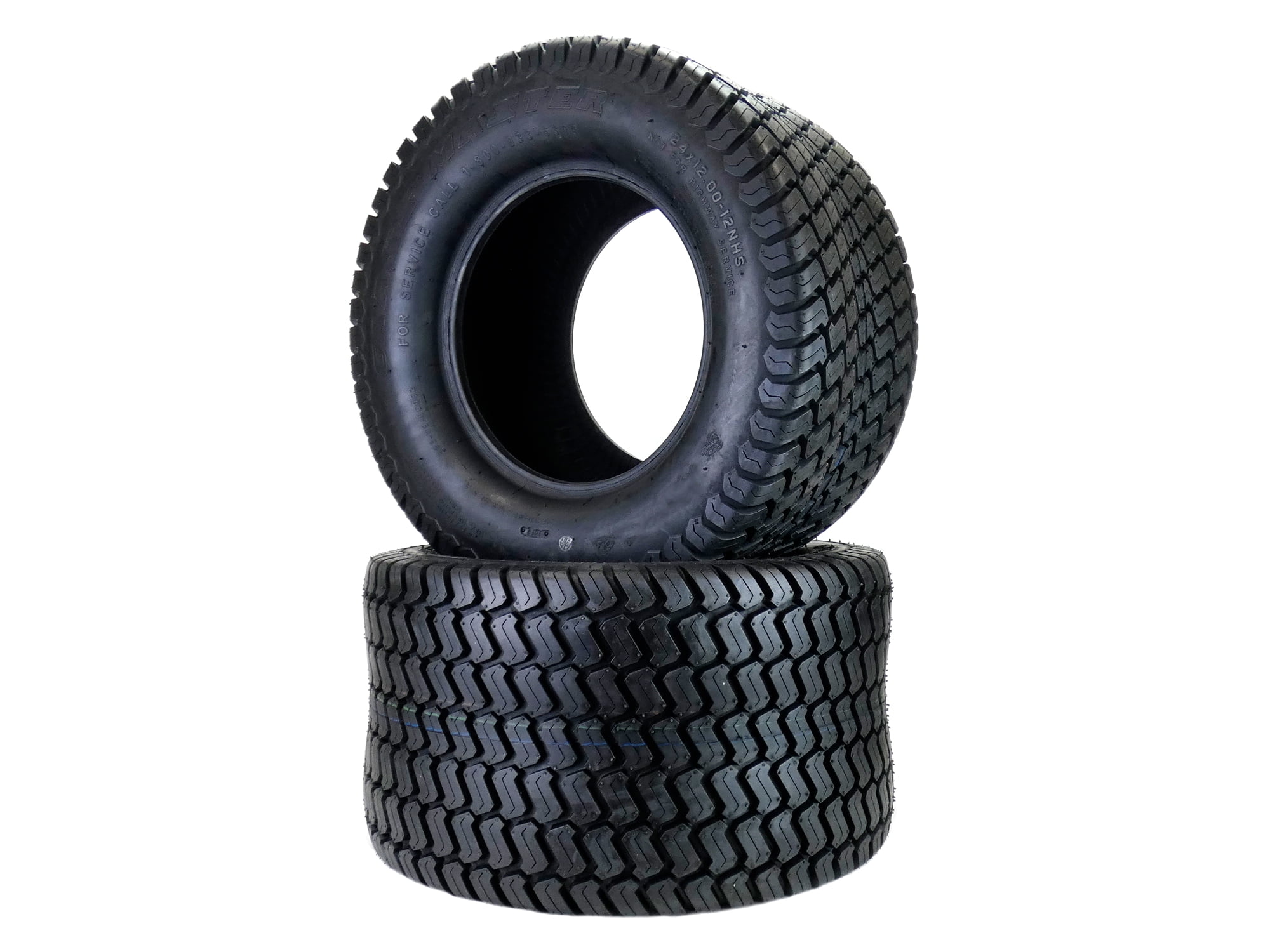 24x12.00-12  REAL Carlisle Brand quality Turf Master 4 ply garden tractor tire 