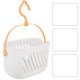 thumbnail image 4 of Cesta colgante para ducha, cesta colgante para baño, cesta de almacenamiento para artículos de tocador con gancho, 4 of 8