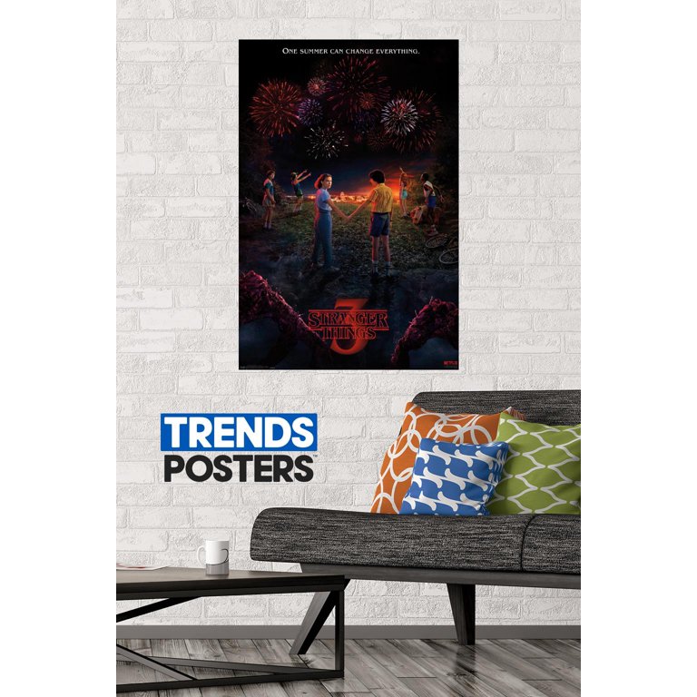 Trends International Netflix Stranger Things: Season 2 - One Sheet Framed  Wall Poster Prints : Target