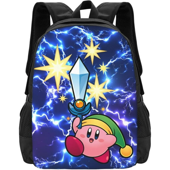 Kirby Backpack Big Capacity Multipurpose Bookbag Backpack Travel Hiking Rucksack, 17 Inch,Style-2