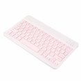 thumbnail image 3 of Mini teclado inalámbrico NikouMX 10 pulgadas rosa, 3 of 8