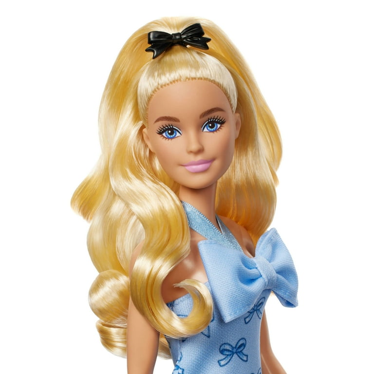 Fashionistas Barbie 13.25-Inch Doll #237 [Blue Halter Dress]