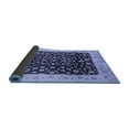 thumbnail image 2 of Ahgly Company Indoor Square Oriental Blue Industrial Area Rugs, 6' Square, 2 of 4