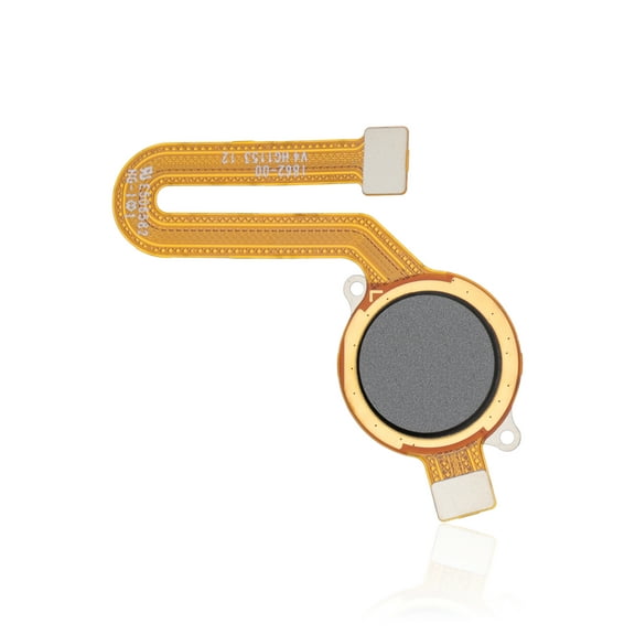 Replacement Fingerprint Reader With Flex Cable Compatible For Motorola Moto E40 (XT2159 / 2021) (Carbon Gray)