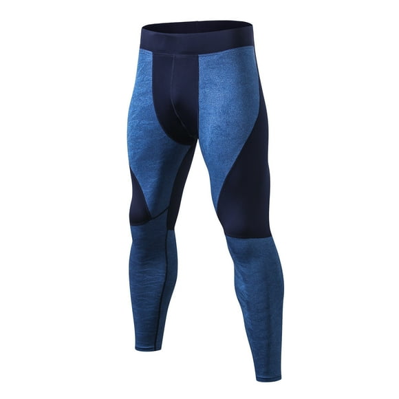 LSLJS Men's Leggings Tights, Athletic Sports Stretch Leggings Trousers Breathable Quick-drying Wicking Fitness Pants Gifts for Men