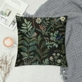 thumbnail image 2 of Creowell Spring Pillow Covers Black Sage Green Flower Decor Farmhouse Throw Pillows Spring Vintage Botanical Print Floral Decorations Pillowcase Outdoor Cushion Case for Couch Sofa, 2 of 5