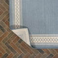 thumbnail image 2 of JONATHAN Y JONATHAN  Y Havana Classic Diamond Border Indoor/Outdoor Area Rug 2 X 8 - Blue/Cream, 2 of 5
