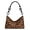 Light Brown, variant on SPEKSEE Women Faux Suede Shoulder Bag with Beads Handles Crescent Handbag Small Tote Bag for Travel Shopping Daily Use