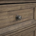 thumbnail image 4 of Vintage Mocha Wood Nightstand with 2 Drawers and Rectangular Shape, 4 of 5