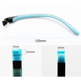 thumbnail image 3 of Silicone Children Anti-Slip Replacement Leg Spectacle Frame Glasses Arm Eyewear Accessories BLUE, 3 of 8