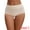 Beige, variant on Unique Bargains Women's High Waist Cotton Briefs with Leak Proof Feature S Beige