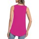 thumbnail image 4 of Camiseta sin mangas con cuello en V para mujer, camiseta sin mangas de verano para mujer, camiseta sin mangas de verano, camisola holgada, máxima confiabilidad, 4 of 6