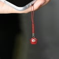 thumbnail image 1 of WEUVEB 5Ud Adorno Colgante Fortuna En Rojo Para Llaves Y Bolsa Con, 1 of 7