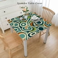 thumbnail image 2 of HAOXIT Geometric Pattern Table Cloths Tablecloths Decoration Polyester for Party 60''x60'', 2 of 7