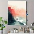 thumbnail image 4 of Qisvanset 12x16 Inch Sea Green Love Jesus Canvas Wall Art, Minimalist Coastal Bible Verse Faith Home Poster, 4 of 8