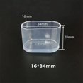 thumbnail image 1 of Funda de silicona transparente para pies de mesa y silla, gruesa y resistente al ruido, para taburetes, a prueba de arañazos, 1 of 2