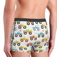 thumbnail image 5 of Disketp Cartoon Monster Trucks Men'S Boxer Briefs,Soft And Breathable Cotton Underwear With Comfortflex Waistband, 5 of 8