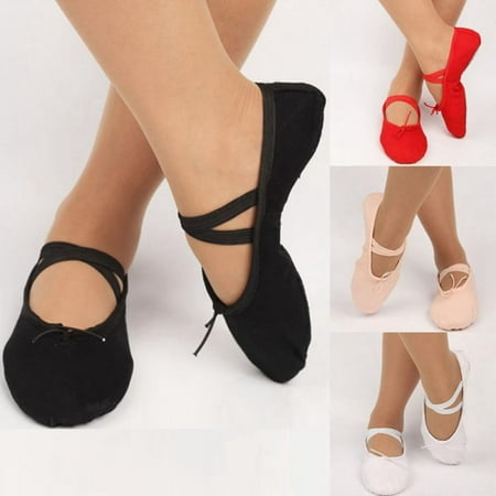 

Girls Canvas Ballet Slipper/Ballet Shoe/Yoga Dance Shoe Soft Sole Dancing Shoes Women s Ballet Dance Shoes (Toddler/Little Kid/Big Kid/Women/Boy)