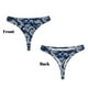 thumbnail image 3 of Balery Dragons Tangas de Algodón para Mujer con Estampado – Ropa Interior Sexy, Transpirable, G-string-Medium, 3 of 6