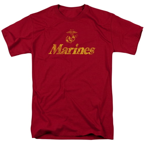 Us Marine Corps - Retro Logo - Short Sleeve Shirt - X-Large