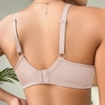 thumbnail image 6 of CFLVAEK Plus Size Bras for Women Wireless Push Up Everyday Bra Seamless Beauty Back Bralettes Stretch Adjustable Straps Bras for Large Bust Beige 80C, 6 of 10