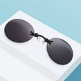 thumbnail image 3 of Gafas de Sol Yinane con Clip en la Nariz Gafas de Conducción de Pesca Antirreflectante Gris Negro, 3 of 8
