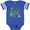 Football Blue and White, variant on Inktastic My Great Aunt Loves Me Boys Baby Bodysuit
