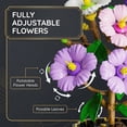 thumbnail image 4 of Bloques de construcción FNSJFYZS Flor de hibisco, kit DIY de 503 piezas, 4 of 9