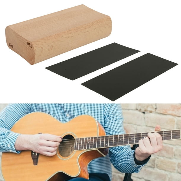 Guitar Wood Radius Sanding Block, Easy To Operate Guitar Radius Sanding Block For Fretboard(7.25 And 9.5 Inch