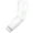 White, variant on CHAMPRO Compression Arm Sleeve with Elbow Padding, Large, White