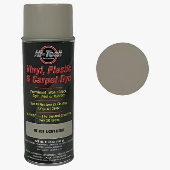 Hi-Tech Light Beige Vinyl Plastic & Carpet Aerosol Dye