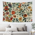 thumbnail image 5 of Shiartex Floral Tapestry Wall Hanging for Living Room Bedroom Decor 60*40in, 5 of 6