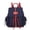 Navy Wine, variant on Paula Vegan Leather Women's Backpack, Functional Bookbag Purse Handbag by Mia K - Baby Blue