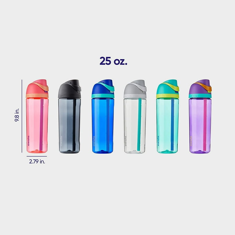 Owala FreeSip 32-oz. Stainless Steel Water Bottle Combo Pack - Pink and  Blue 847280074815
