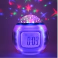 thumbnail image 1 of Reloj despertador TUNC con luz nocturna y proyector, 1 of 5