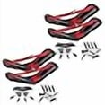 thumbnail image 2 of Malone SeaWing 2-Pack V-Style Kayak Carrier with SpeedLine Tie-Downs, Universal JAWZ Mounting Hardware, Corrosion-Resistant Polycarbon Frame, 75 lb Capacity per Boat, Fits Most Crossbars, 2 of 4