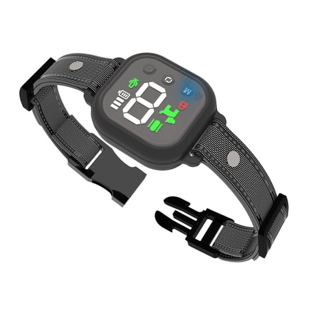 Vibrating Bark Collar For Dogs Bark Shock Collar Waterproof Dogs Anti Barking Train