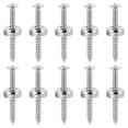 thumbnail image 1 of Guitar Action Tool 10Pcs Silver Metal Guitar Neck Joint Bushings for Electric Guitars, 1 of 8