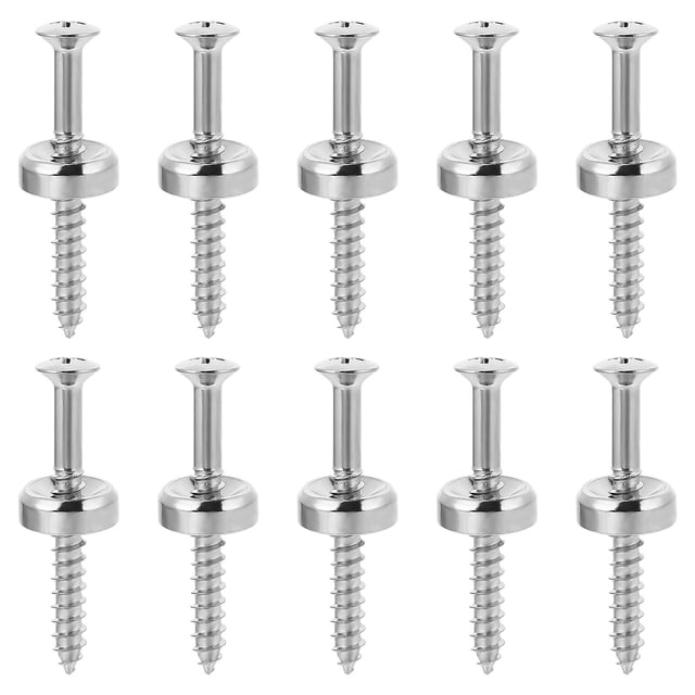 EeaseCA 10PCS Neck Joint Bushing with Screw for Electric Guitar Bass Guitar Part