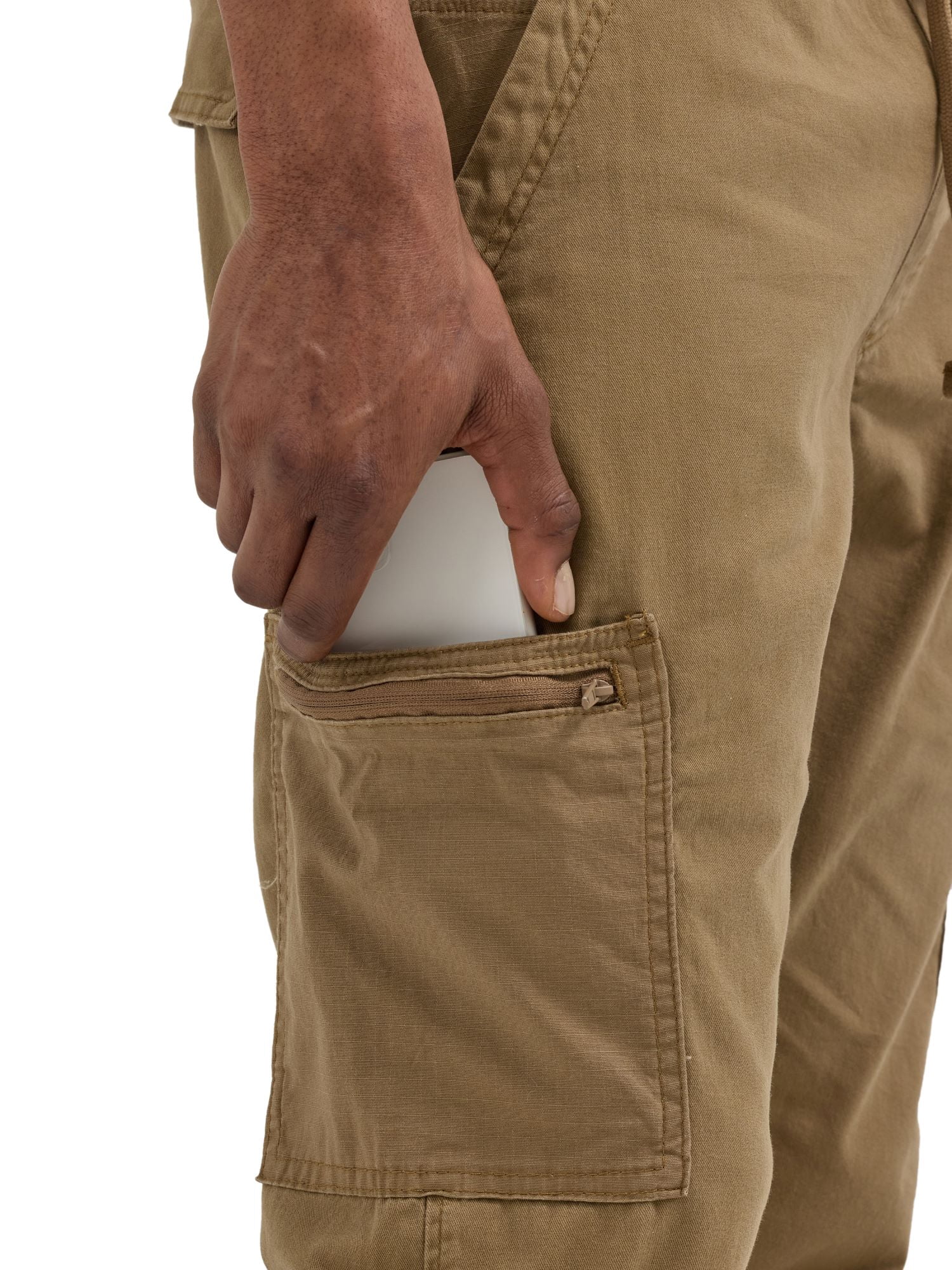Wrangler® Men's Cargo Pant with Drawstring Waist, Sizes S-2XL
