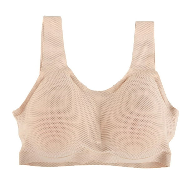 False Breasts Silicone with Bra, Silicone Breasts Breast Forms Mastectomy Bra Prostheses