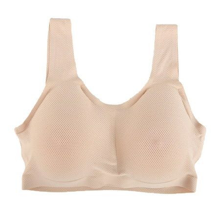 False Breasts Silicone with Bra, Silicone Breasts Breast Forms ...