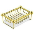 thumbnail image 1 of Perrin And Rowe U.6972 Free Standing Brass Soap Basket - Gold, 1 of 5