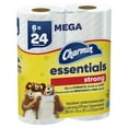 thumbnail image 4 of Charmin Essentials Strong Toilet Paper 6 Mega Rolls, 429 Sheets Per Roll, 4 of 11