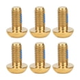 thumbnail image 2 of 6pcs / caja m5x10mm pernos de sonido de titanio frenos de bicicleta de bicicleta tornillos de disco de disco de rotor tornillos de perno t25 ANGGREK Otros, 2 of 8