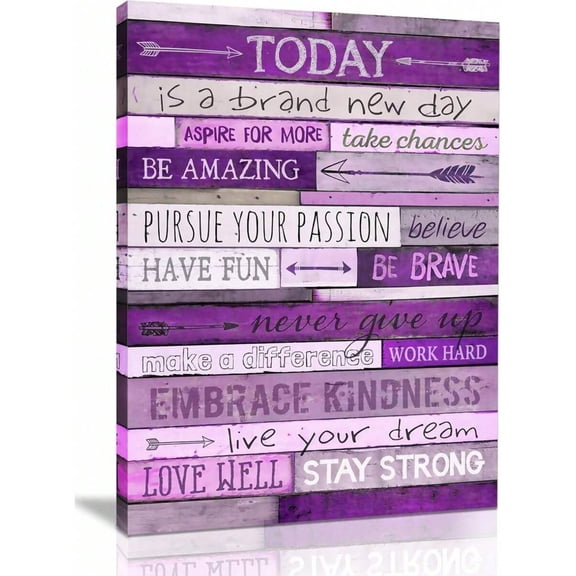 Inspirational Wall Art - Wooden Frame Canvas Painting 1 Piece (3) Thickness 2.25cm / 0.9inch , Home Gift Decoration, Room Decoration Aesthetics, Wall Decoration Art, Perfect Gift,