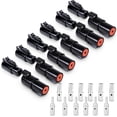 thumbnail image 1 of Kit de conectores JRReady Deutsch de 1 pin, 6 pares, IP67, resistente al agua, 60 A, 1 of 6