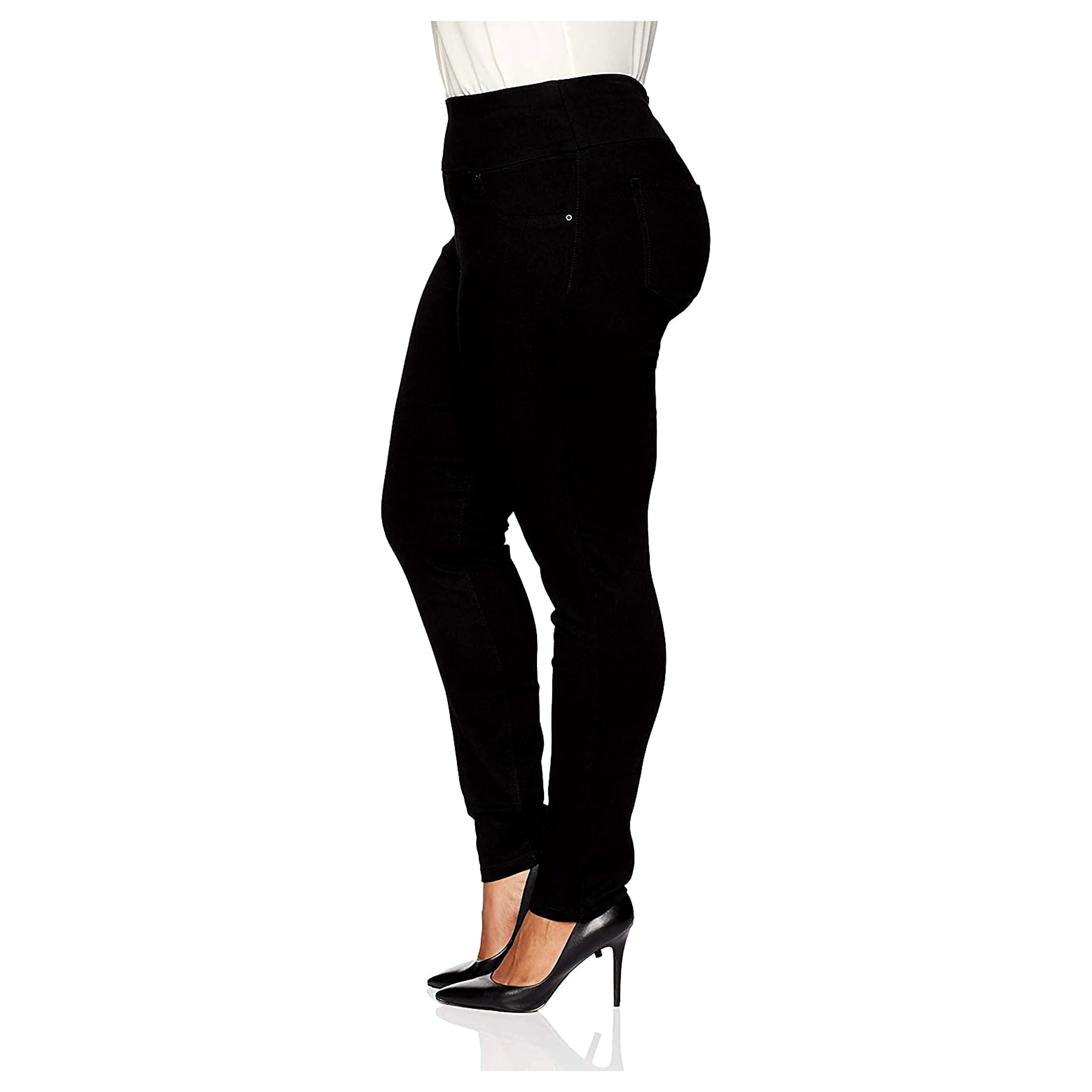 Lee Women's Plus Size Sculpting Slim Fit Skinny Pull On Jean