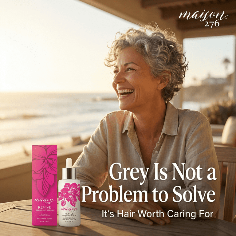 Maison 276 REVIVE Hair Repairing Serum, Nourishing Oil for Frizz